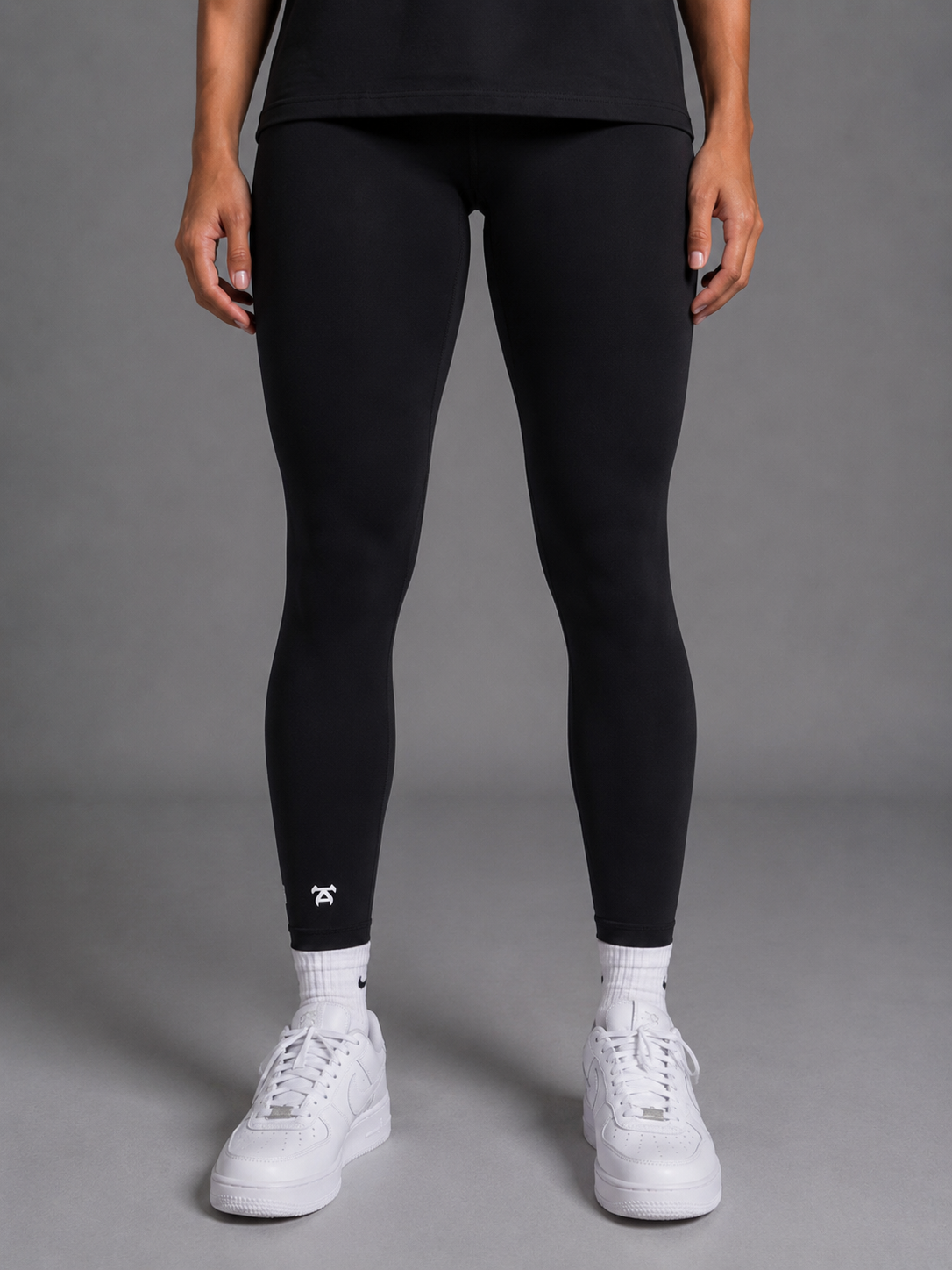 TURFF™ Dark High-Waisted Yoga Leggings