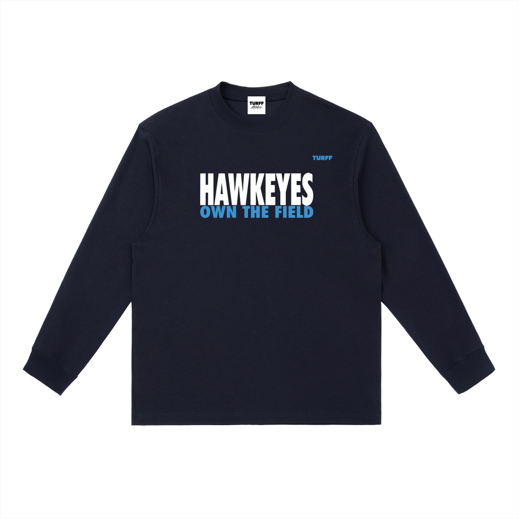 TURFF™ Dark Long Sleeve Field Shirt - Hawkeyes