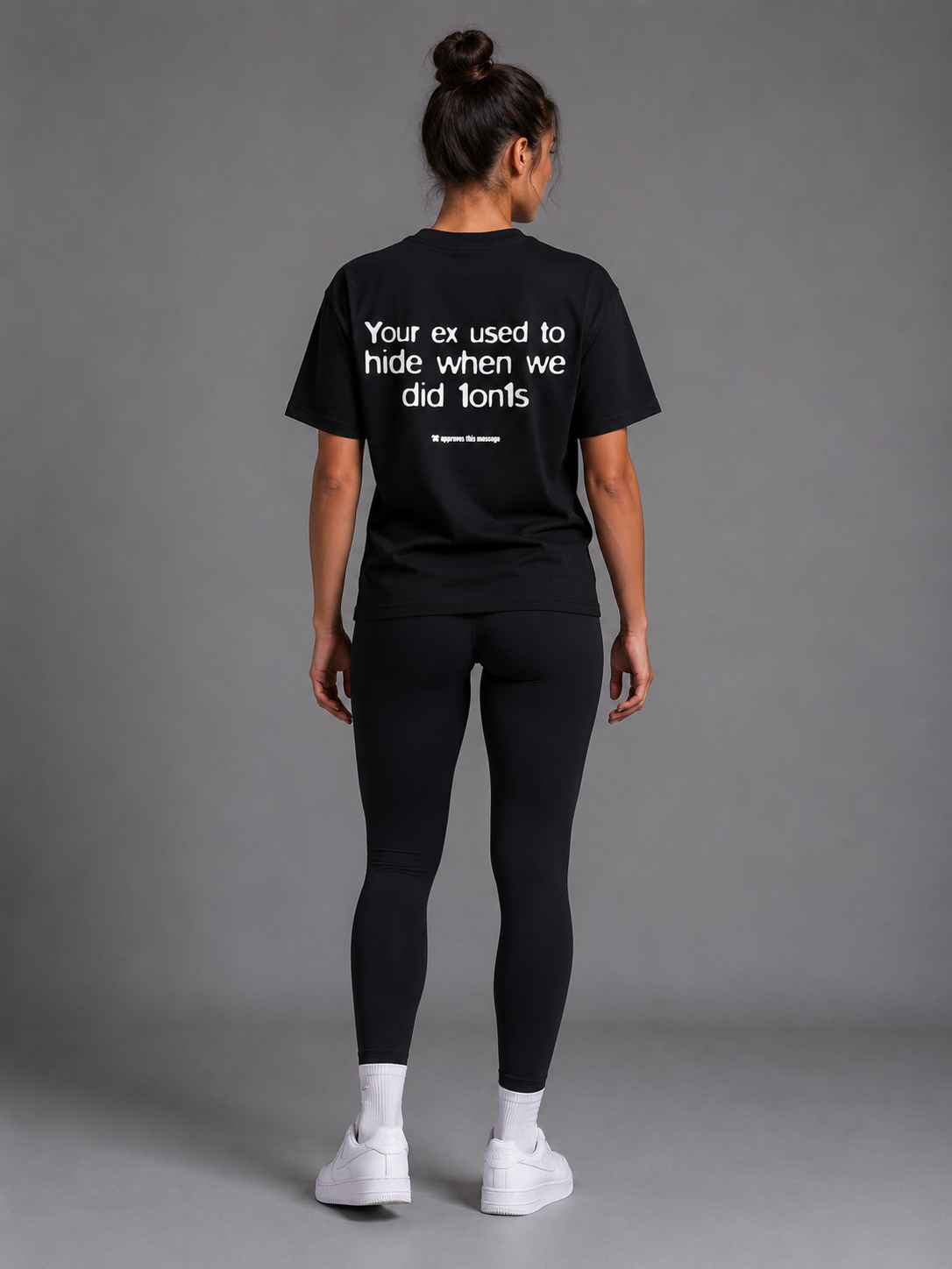 TURFF™ Dark High-Waisted Yoga Leggings