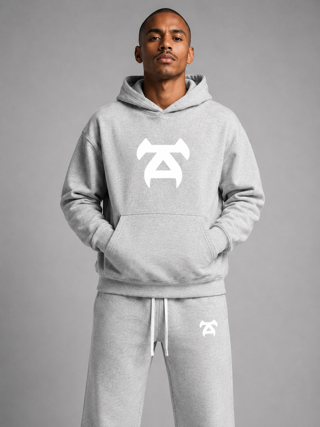 TURFF™  Light Logo Fleece Hoodie