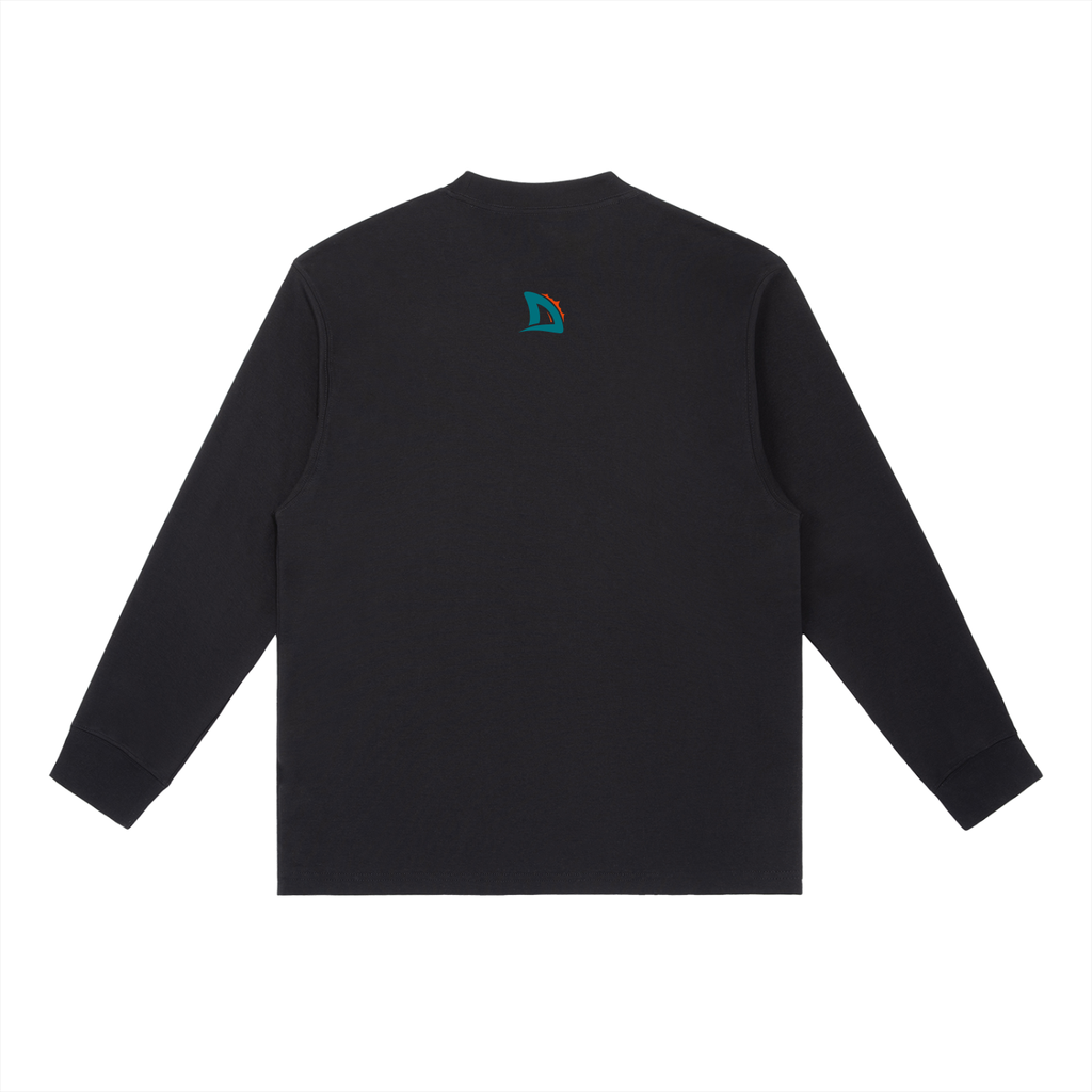TURFF™ Dark Long Sleeve Field Shirt - Dolphins
