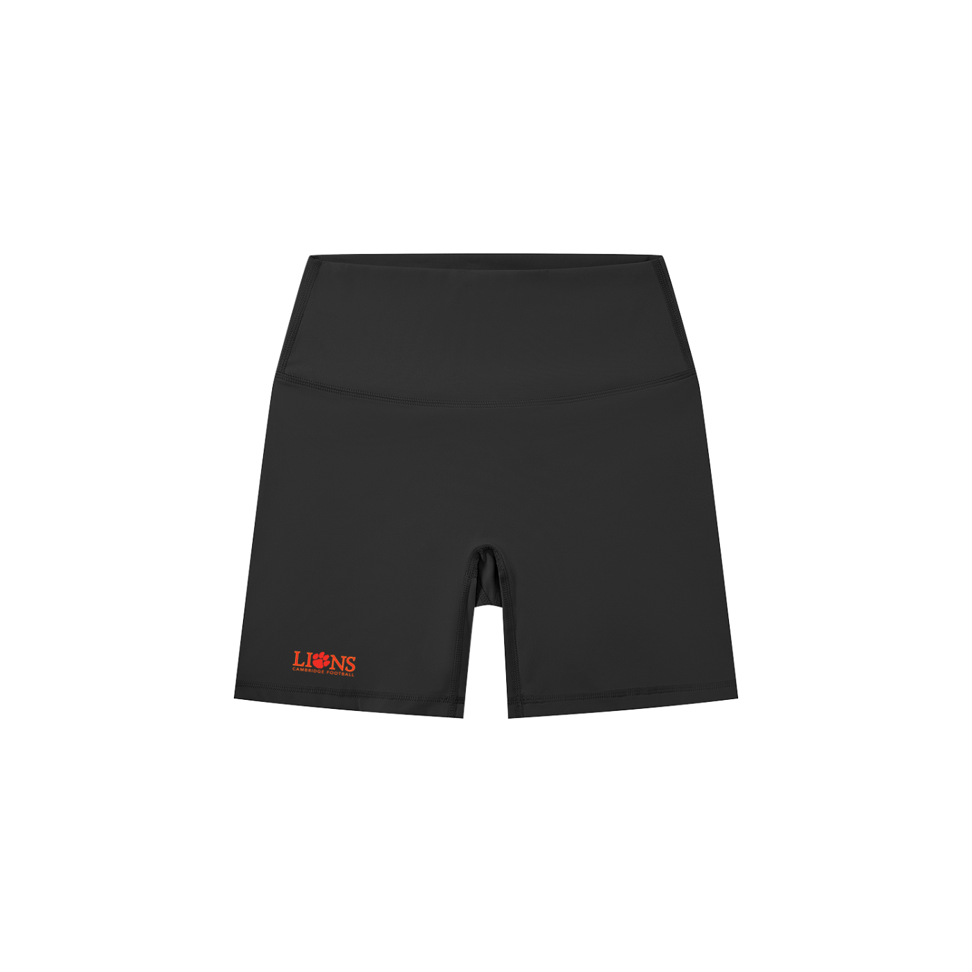 TURFF™ Women's Dark High-Waisted Biker Shorts - Lions