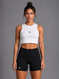 TURFF™ Women's Light Crewneck Crop Tank Top