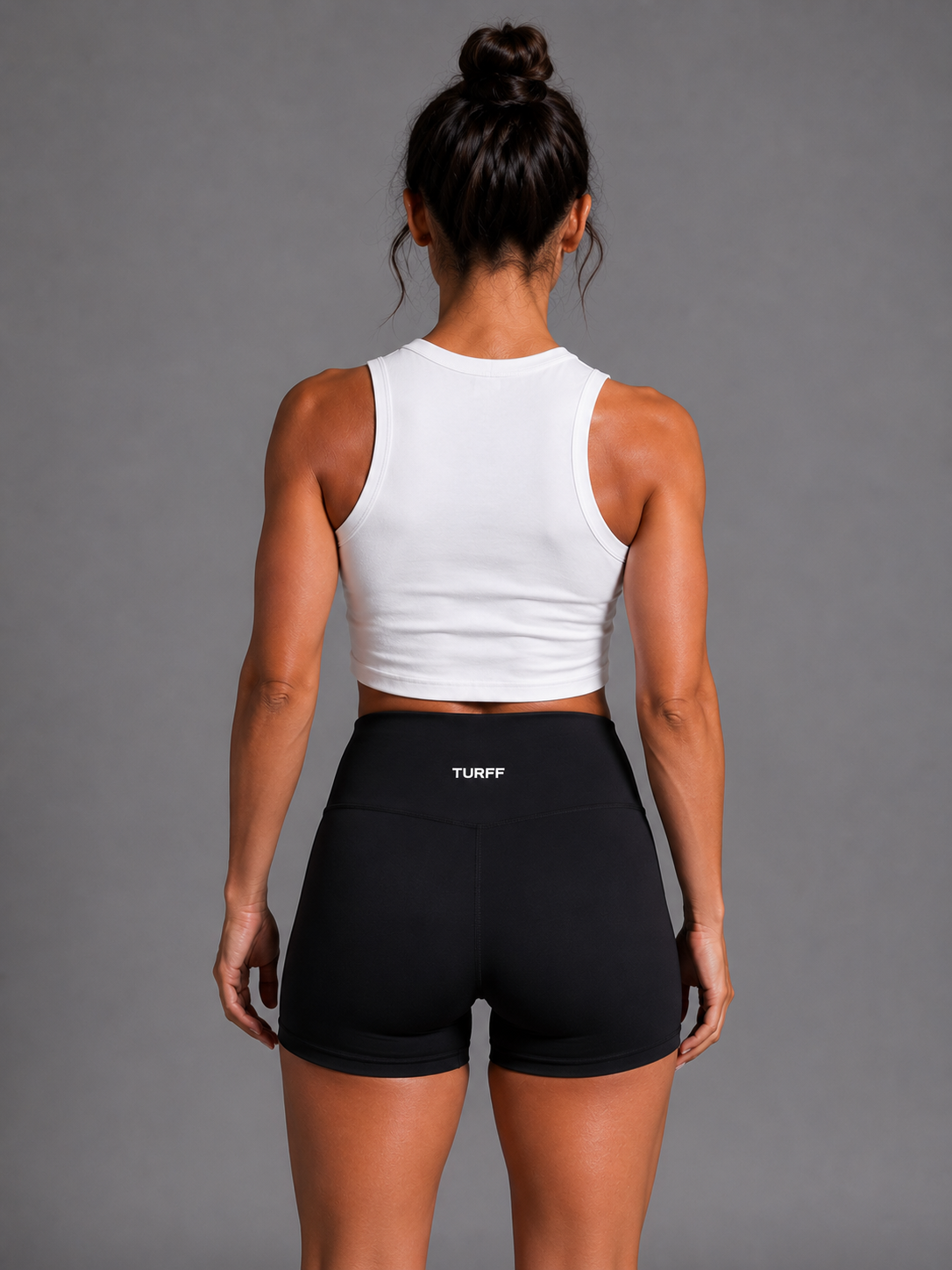 TURFF™ Women's Light Crewneck Crop Tank Top