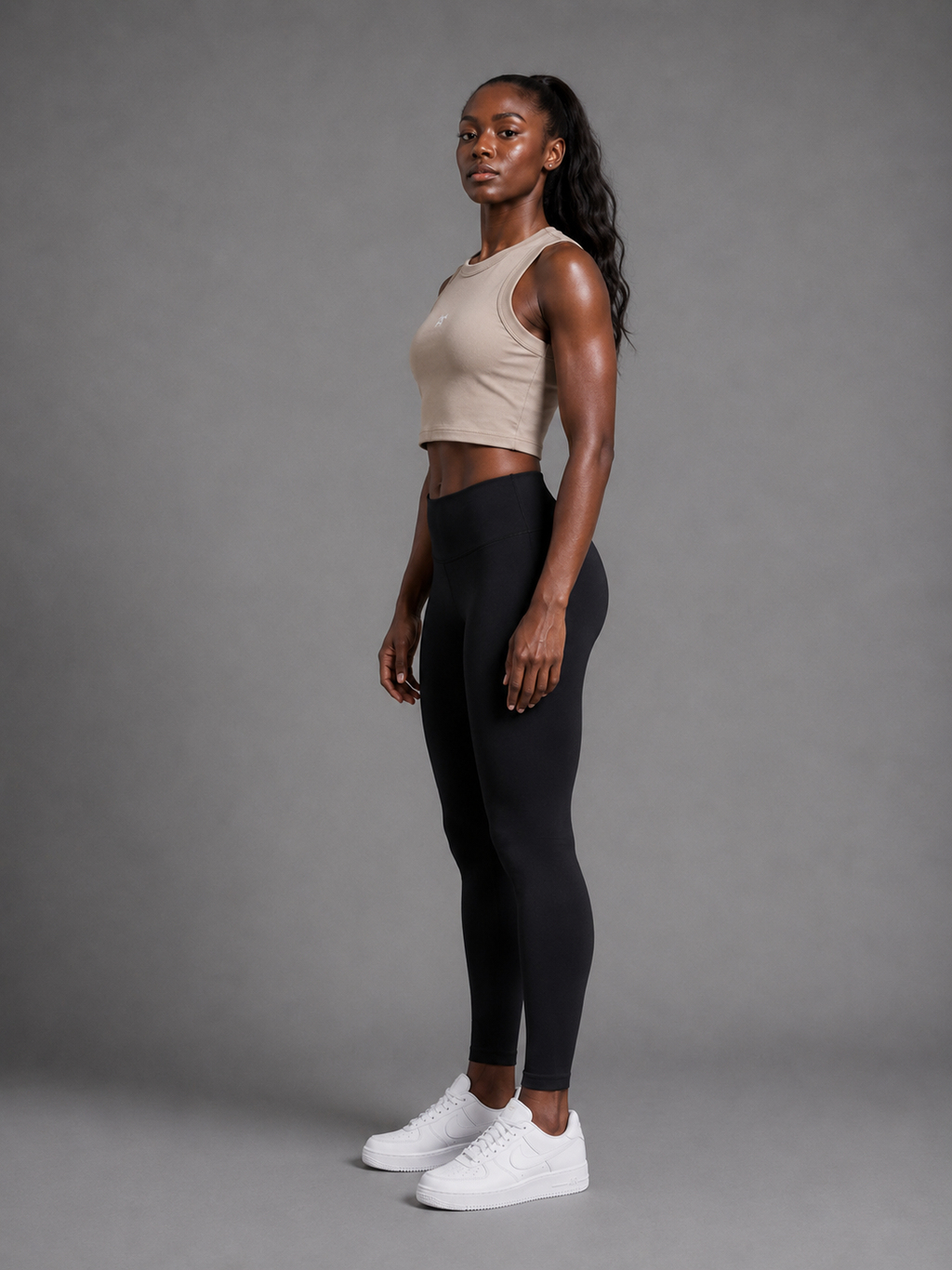 TURFF™ Women's Alternate Light Crewneck Crop Tank Top
