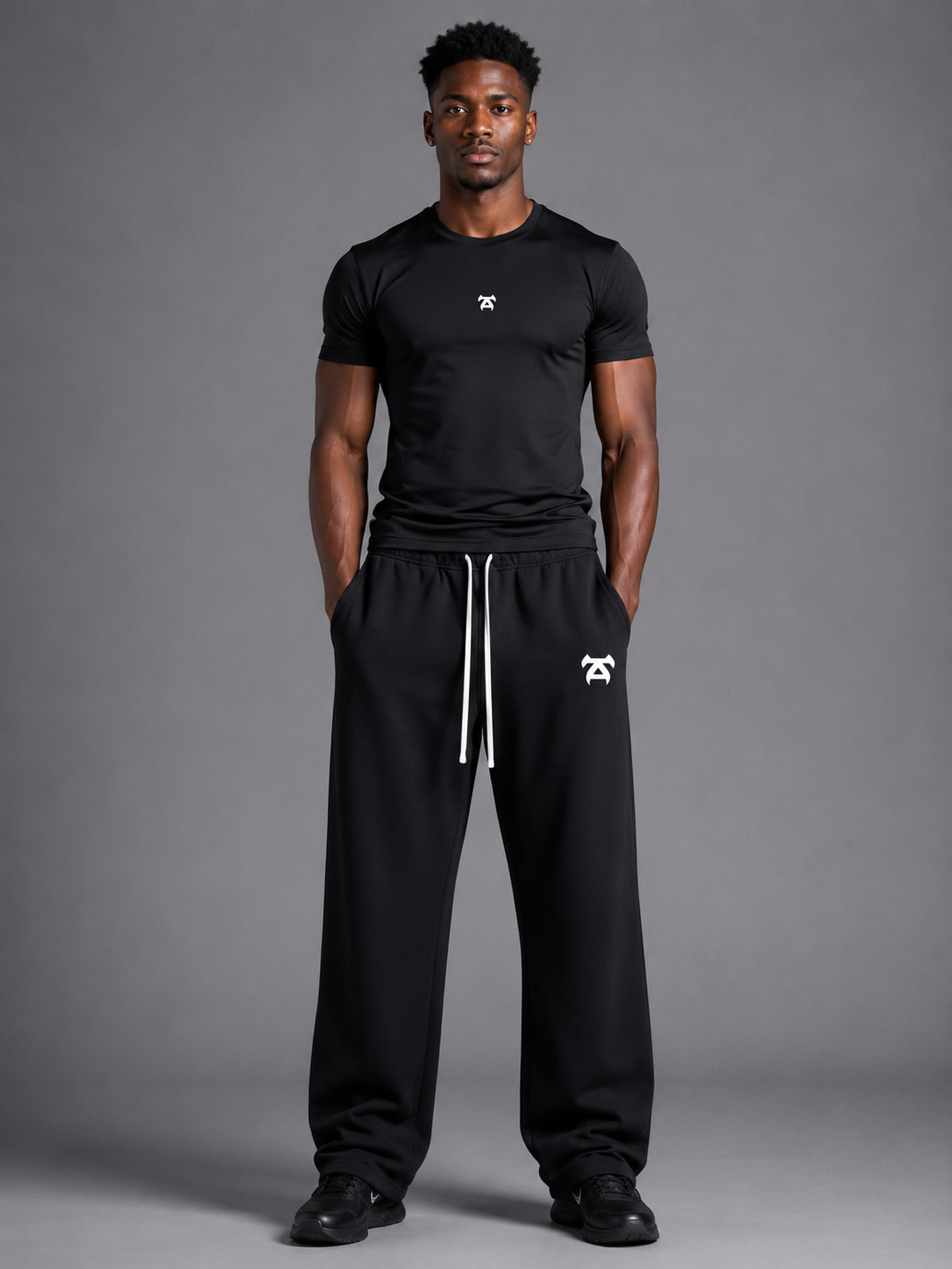 TURFF™ Dark Logo Fleece Pants