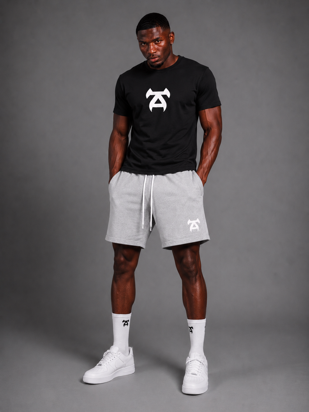 TURFF™ Light Logo Embroidered socks