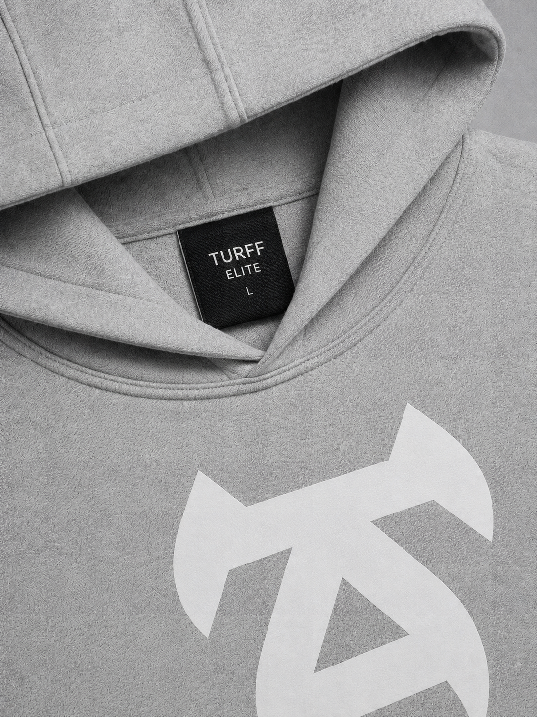 TURFF™  Light Logo Fleece Hoodie
