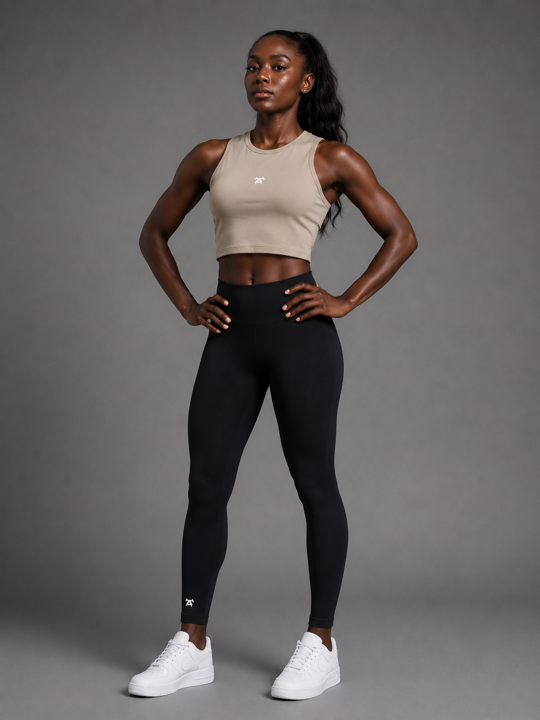 TURFF™ Women's Alternate Light Crewneck Crop Tank Top