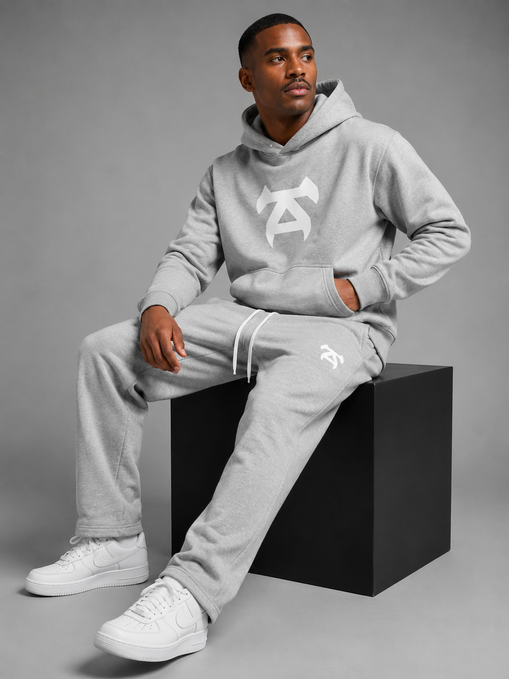 TURFF™  Light Logo Fleece Hoodie