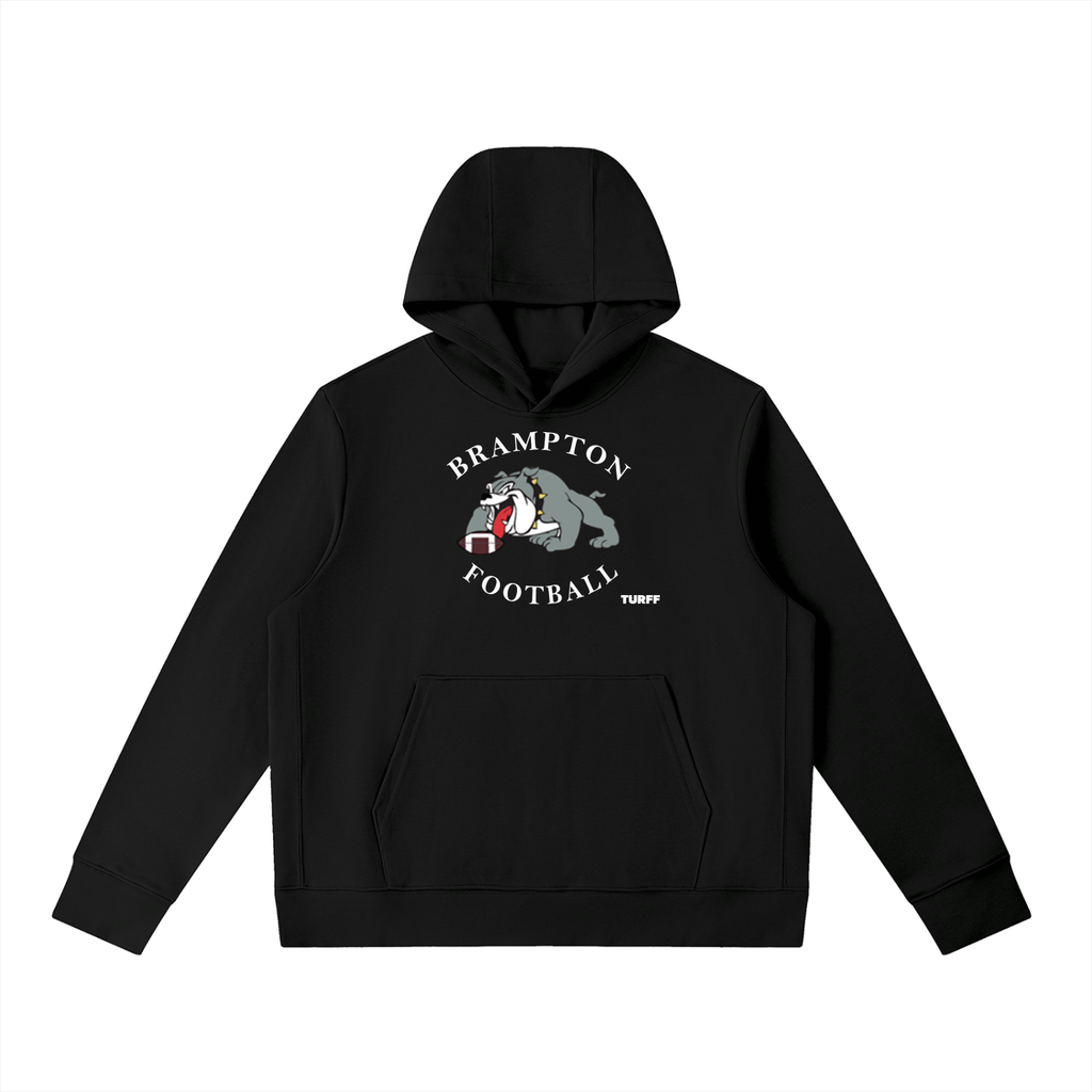 TURFF™ Dark Retro Fleece Hoodie - Bulldogs