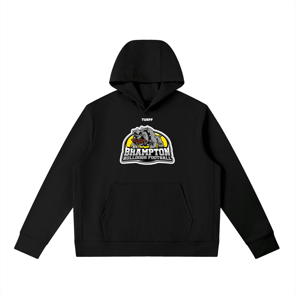 TURFF™ Dark Fleece Hoodie - Bulldogs
