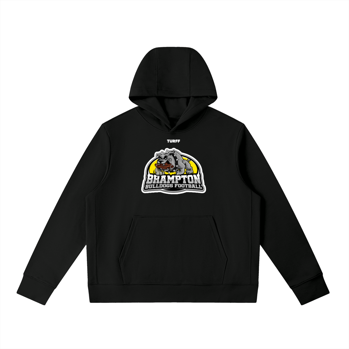TURFF™ Dark Fleece Hoodie - Bulldogs