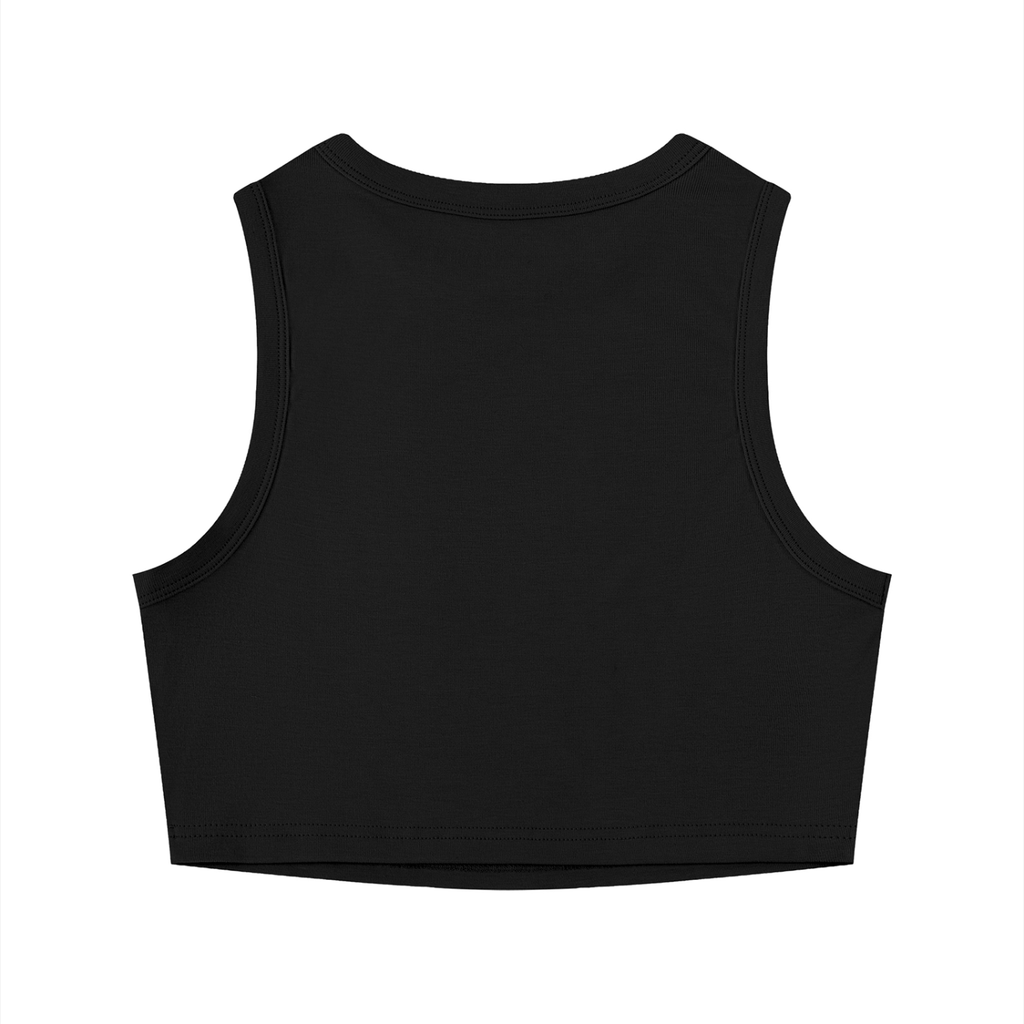 TURFF™ Women's Dark Crewneck Crop Tank Top