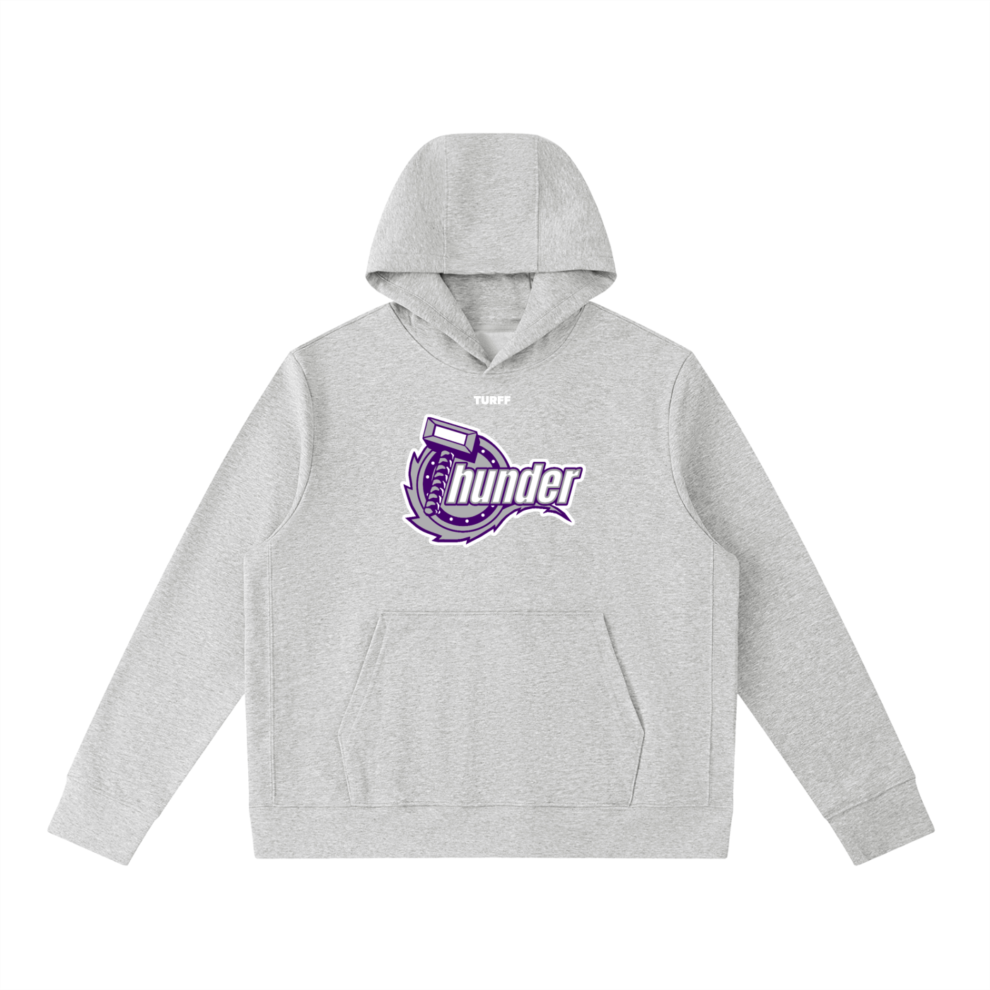 TURFF™ Light Fleece Hoodie - Thunder