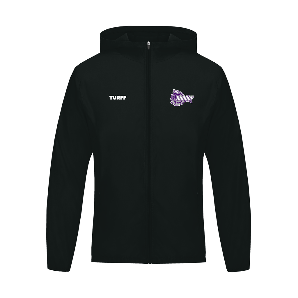 TURFF™ Dark Hooded Windbreaker - Thunder