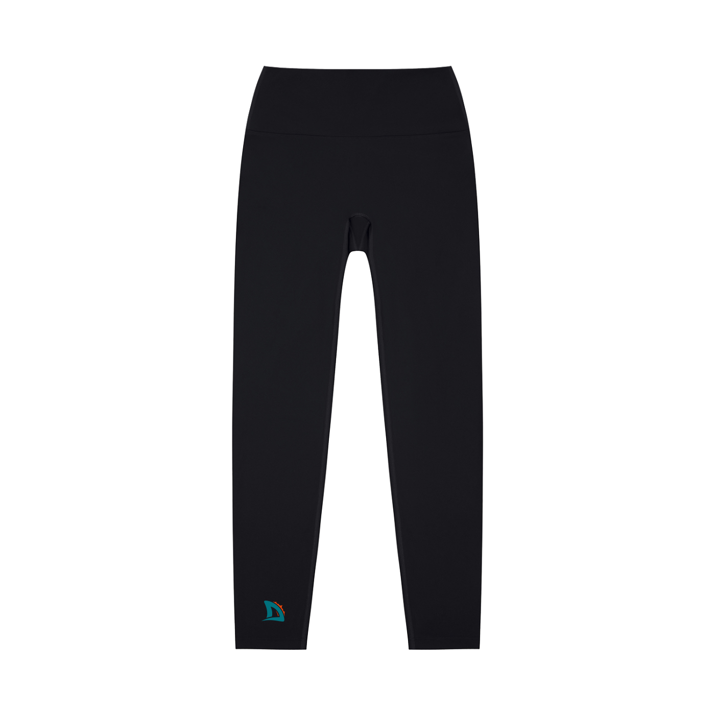 TURFF™ Women's Dark High-Waisted Yoga Leggings - Dolphins